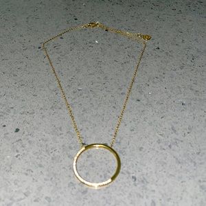 Gold-plated Michael Kors necklace